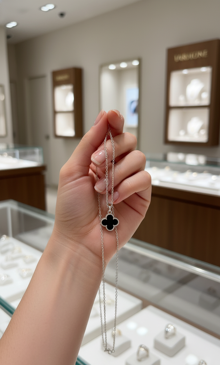 Leaf Necklace &✨ Black Clover Elegance 😍